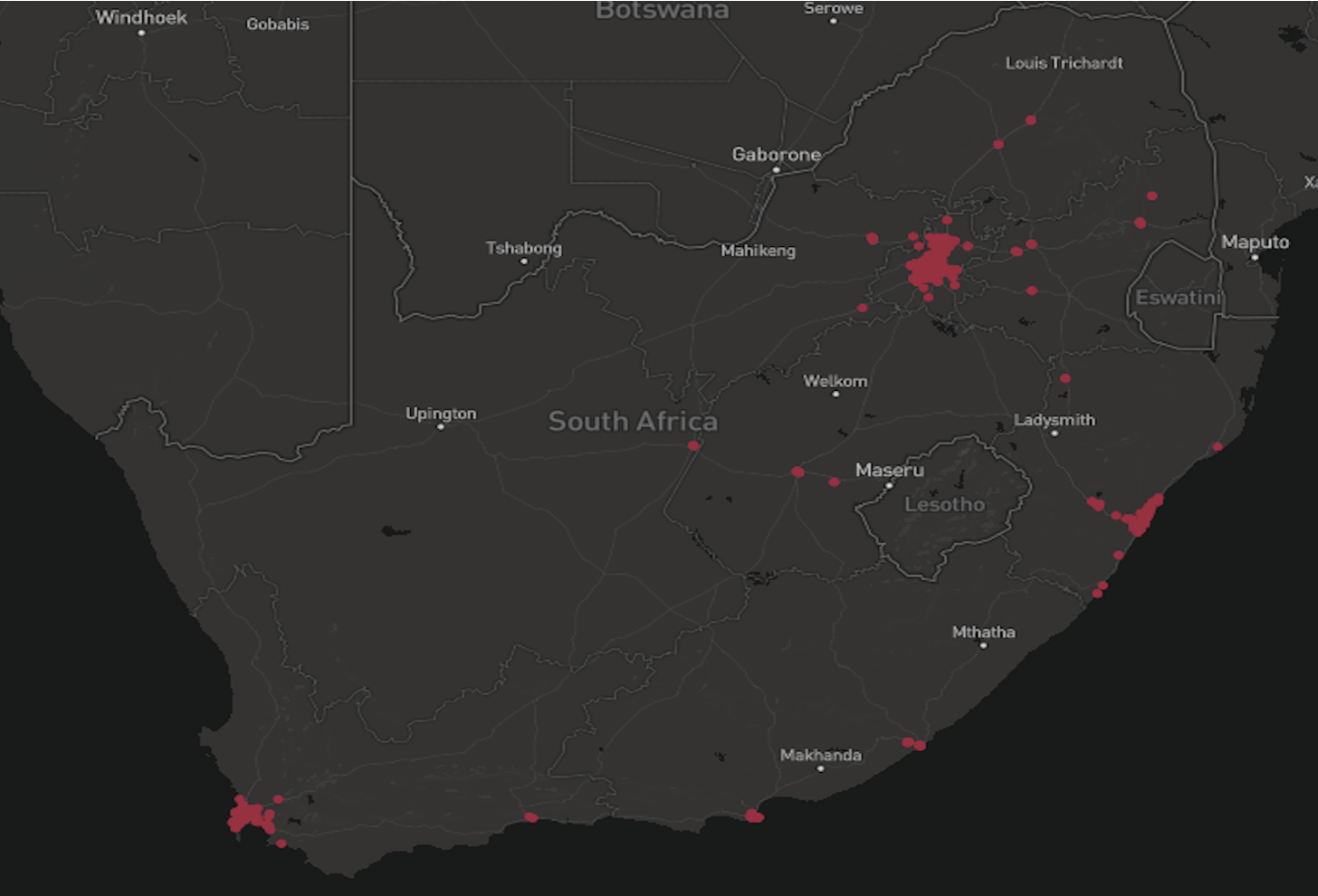 (Credit: AMA Digital Media, all DOOH screens available in South Africa)